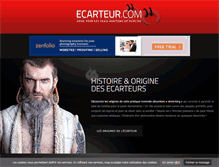 Tablet Screenshot of ecarteur.com